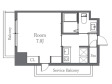 Totsu Residence Shibaの間取り図画像