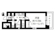 AXIS若松町の間取り図画像