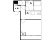 Kハイツの間取り図画像