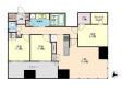 CAPITAL GATE PLACE THE TOWERの間取り図画像